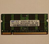 RAM-Speicher Samsung 2 GB 2Rx8 PC2-5300S-555-12-E3...