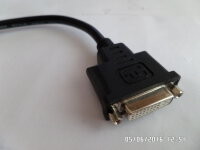 Adapterkabel DVI auf HDMI 15cm (Gebraucht)