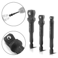 STAHLWERK 3-teiliges Steckschlüssel-Adapter-Set aus...