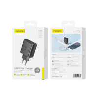 FONENG Netz-Ladegerät EU62 GaN PD 45W 1xUSB-C schwarz