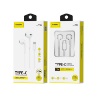 FONENG Kopfhörer mit Kabel T36 USB-C mit Mikrofon...
