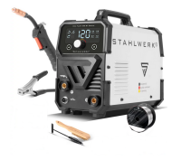 STAHLWERK Schweißgerät Mini FLUX 120 ST Digital