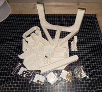 Stealth Press 1S - gedruckte Teile ASA Weiß +...