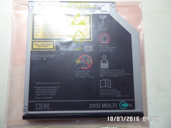 Lenovo 39T2729 Laptop CD DVD Drives / Burner